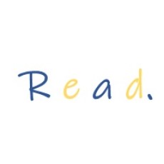 READ. (blue & gold imprint)